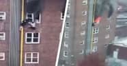 Teens Slide Down Gutters From Fourth Floor To Escape Deadly Fire In Remarkable Footage