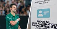 Novak Djokovic Given Vaccine Exemption To Play Australian Open