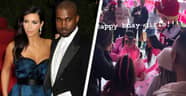 Kim Kardashian And Kanye West ‘Keep Their Distance’ At Birthday Party