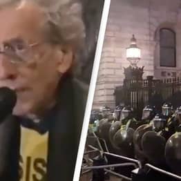 Piers Corbyn Arrested After Telling Anti-Vaxxers To ‘Burn MP’s Offices’ Down