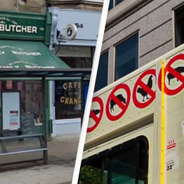 Vegans Slam ‘Psychopath’ Butchers For Their ‘Vile’ Sign Outside Of Shop