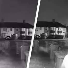 ‘Ghost’ Seen In Eerie Doorbell Camera Footage As Dad Takes Out Rubbish