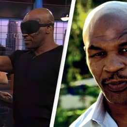 Mike Tyson Hits A Bullseye Blindfolded In Incredible Video