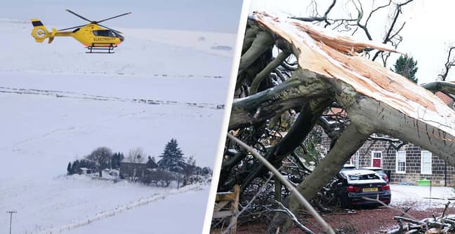 Storm Arwen: Armed Forces Deployed Following 'Extensive And Catastrophic' Damage