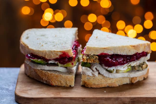 Christmas sandwich (Alamy)