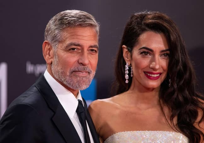 George and Amal Clooney. (Alamy)