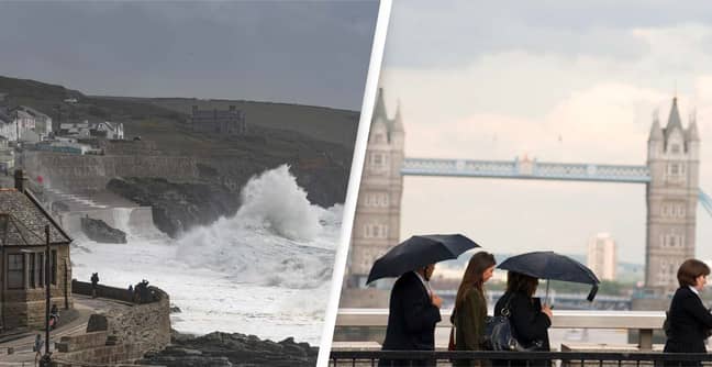 Storm Barra Met Office Issues Weather Warnings For Almost All Of The UK