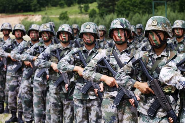 Chinese soldiers (Alamy)