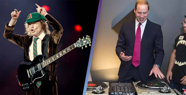 Prince William's Incredible AC/DC Revelation Has People Royally Thunderstruck