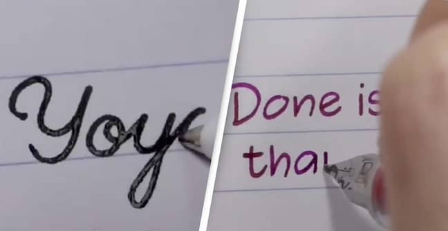 Woman's Ridiculously Aesthetic Handwriting Is Mesmerising The Internet