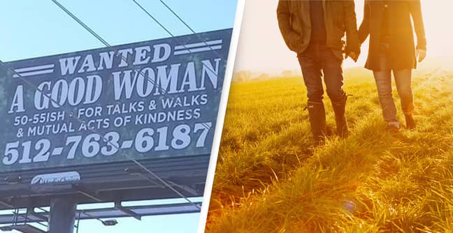 Man Erects Billboard To Try And Find 'The Perfect Woman'