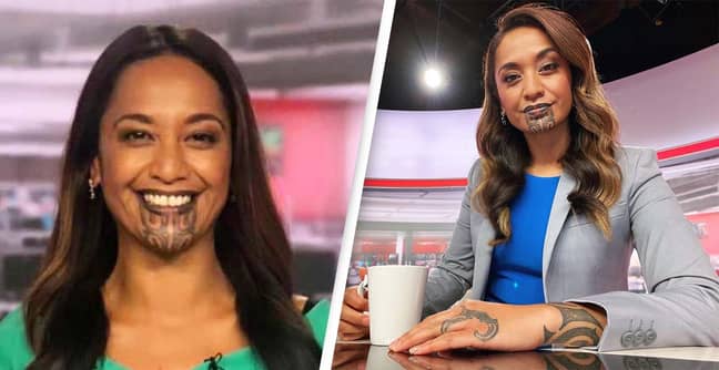 Journalist Makes History By Becoming First Person With Maori Face Tattoo To Present News