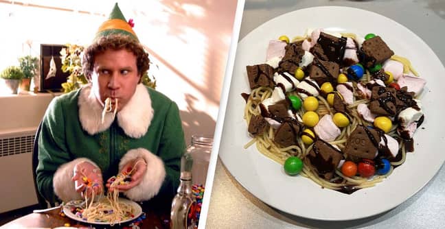 I Tried The Syrup 'Breakfast' Spaghetti From Elf