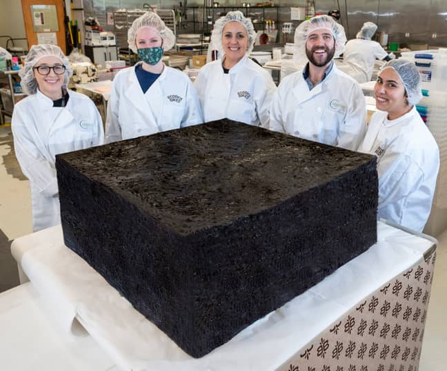 World's Largest weed brownie (MariMed/Facebook)