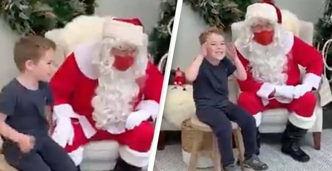 Santa's 'Awful' Question To Mother Of Deaf Child Causes Controversy