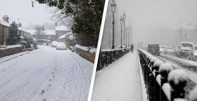 'Five Consecutive Days' Of Snow Could Hit The UK As Temperatures Plummet To -11C