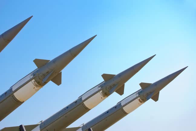 North Korea Alleged Missiles - Alamy 