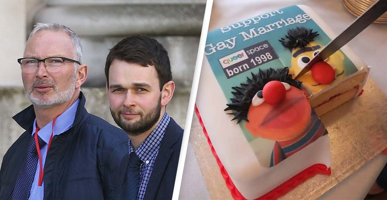 Long-Running ‘Gay Cake’ Case Ruled Inadmissible By The European Court Of Human Rights - Alamy/@JoshuaRozenberg/Twitter