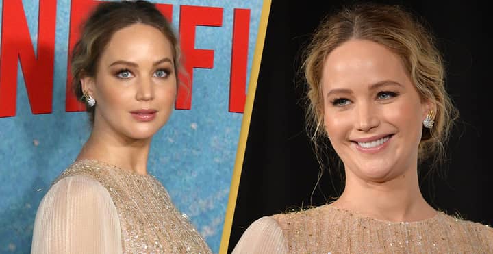 Jennifer Lawrence Radiantly Reveals Baby Bump On Don’t Look Up Red Carpet