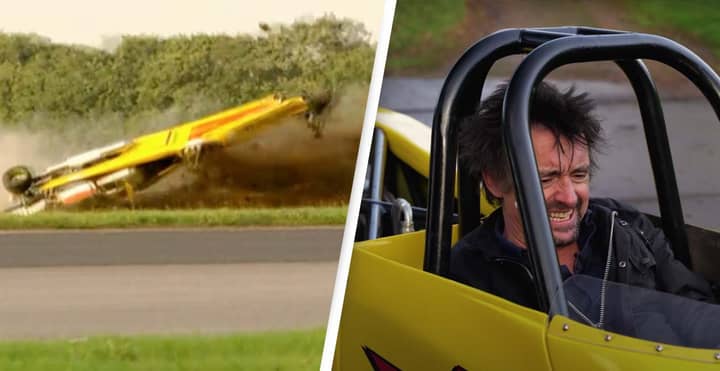 Richard Hammond Seen In Same Car That Almost Killed Him In Horrific Top Gear Crash