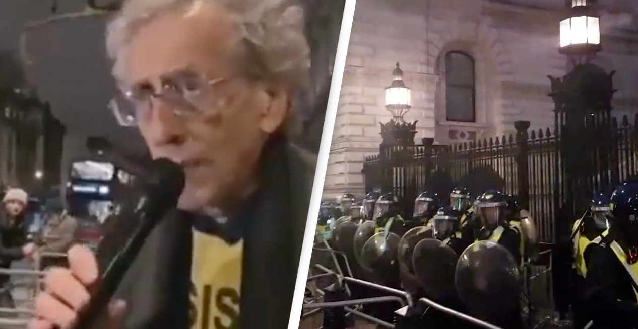 Piers Corbyn Arrested After Telling Anti-Vaxxers To 'Burn MP's Offices' Down