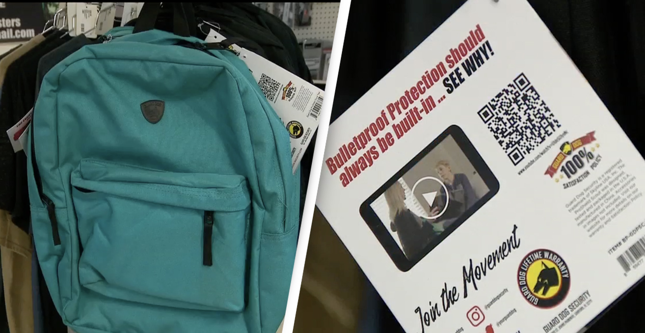 Gun Range Starts Selling Bulletproof Backpacks Over Increased Fear Of School Shootings