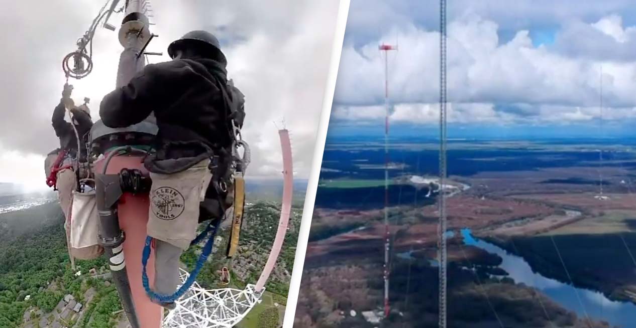 Man Shares Jaw-Dropping Videos From Scaling Tall Building